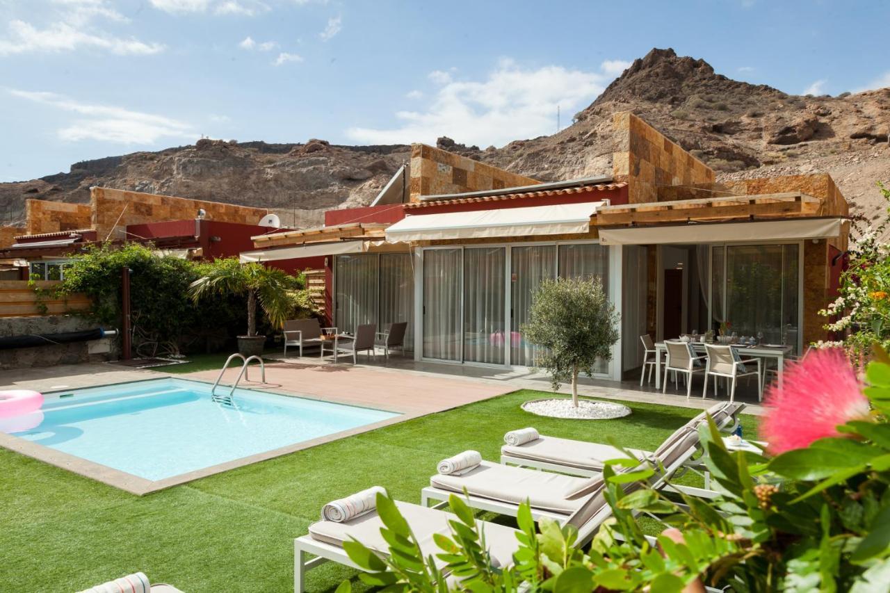 Elle Ocean Villa Gran Canaria Heated Pool Wifi Amadores Ngoại thất bức ảnh